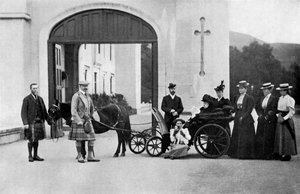 La visite des tsars à Balmoral, 1896 - William and Daniel Downey
