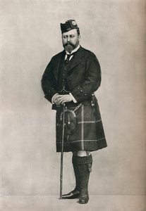 Le Prince de Galles en costume écossais, vers 1886-1910 - William and Daniel Downey