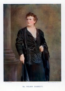 Wilson Barrett, acteur, directeur et dramaturge anglais, 1901