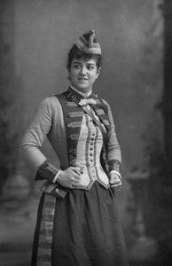 Zelie de Lussan 1861-1949, mezzo-soprano américaine, 1893 - William and Daniel Downey