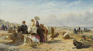Weston Sands en 1864 - William and Havell Edmund Hopkins