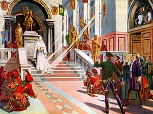 La Dame Blanche, dernier acte et scène