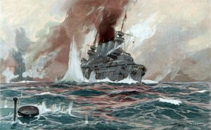 Sous-marin, vers 1905 - Willy Stöwer