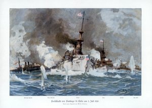 Bataille de Santiago de Cuba, 3 juillet 1898 1900