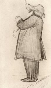 Johannes Brahms (1833-1897) compositeur allemand, dirigeant (dessin) - Willy von Beckerath