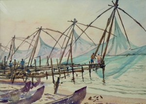Filets de pêche, Fort Cochin