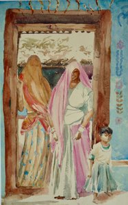 688 Village brahmane, 3 générations - Wilson Clive