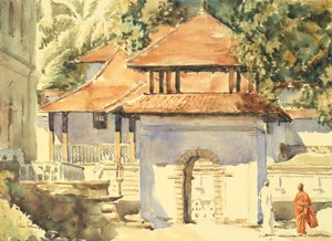 Temple de la Dent, entrée latérale - Wilson Clive