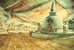 745 Dambulla, La Chambre du Roi - Wilson Clive