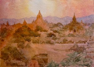 919 Coucher de Soleil Schwezandaw - Wilson Clive