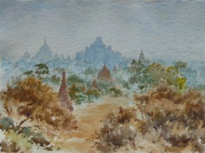 927 Lever de Soleil à Bagan - Wilson Clive