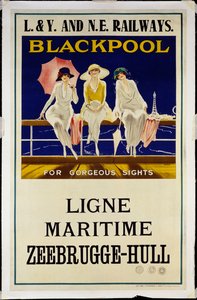 Blackpool, L.& Y. et N.E. Railways, vers 1930