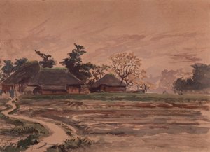 Paysage avec maisons