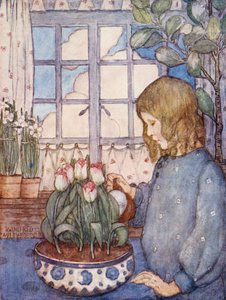 Livre de jardinage pour enfants : Un Jardin de Chambre au Printemps