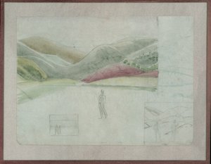 Étude pour Santissima Trinita, vers 1924 - Winifred Knights