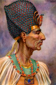Ramsès II, pharaon égyptien de la 19e dynastie, 13e siècle av. J.-C., 1926