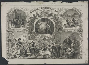 Joyeux Noël et Bonne Année, 1859 - Winslow Homer