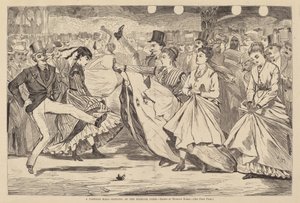Un Bal Parisien - Danse au Mabille, Paris - Winslow Homer