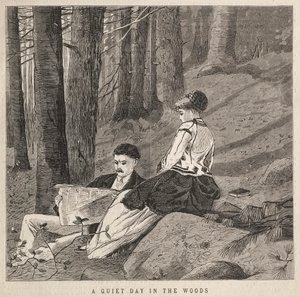 Une Journée Tranquille dans les Bois, 1870