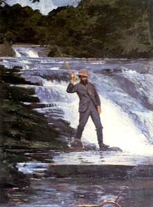 Un pêcheur à la ligne, 1874 - Winslow Homer
