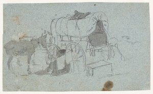 Chariot Militaire et Mule