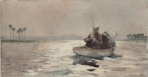Pêche au bar - Floride - Winslow Homer