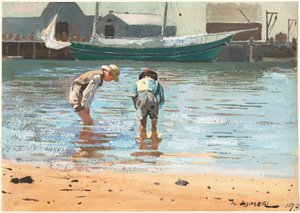 Garçons pataugeant - Winslow Homer