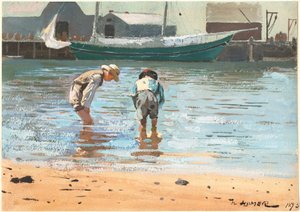 Garçons pataugeant - Winslow Homer