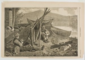 Camping dans les Adirondacks - Winslow Homer