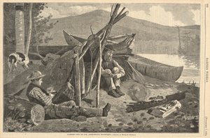 Camping dans les montagnes Adirondack, de Harper