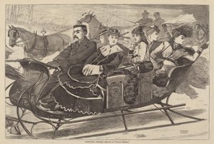 Belles de Noël, publié en 1869 - Winslow Homer
