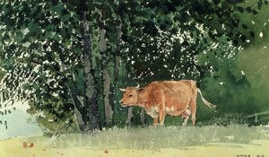Vache dans un pâturage, 1878 - Winslow Homer
