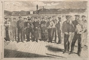 Équipage du Steam-Sloop Colorado des États-Unis, embarqué à Boston, juin 1861, 1861 - Winslow Homer