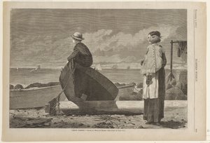 Papa arrive - Winslow Homer