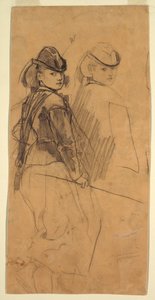 Dessin, deux études d
