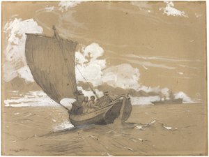 Pêche au large de Scarborough - Winslow Homer