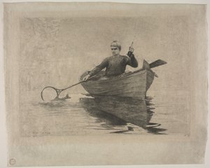 Pêche à la mouche - Winslow Homer