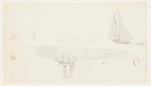 Quatre goélettes - Winslow Homer