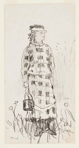 Fille avec un seau - Winslow Homer