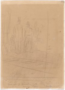 Grant et Lincoln à City Point, Virginie - Winslow Homer