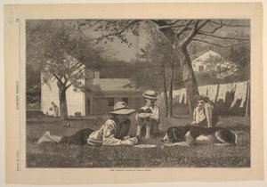 Conception graphique, "The Nooning", août 1873 - Winslow Homer