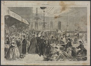 Grande Foire donnée aux City Assembly Rooms, New York, décembre 1861