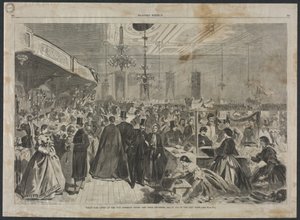 Grande foire donnée dans les salles d