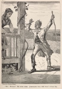 Hi! H-O-O-O! Il est venu. Jumboloro vous le dit en premier., 1869 - Winslow Homer