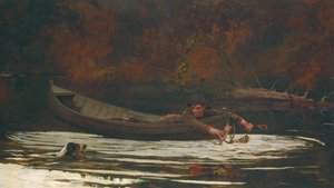 Chien et chasseur