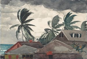 Ouragan, Bahamas, 1898 - Winslow Homer