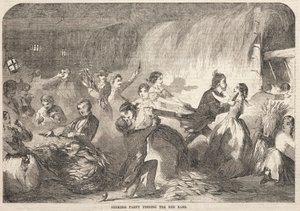 Fête du battage Trouver les Oreilles Rouges - Winslow Homer