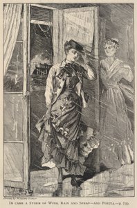 Une tempête de vent, de pluie et d