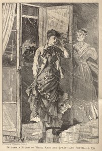 Une tempête de vent, de pluie et d