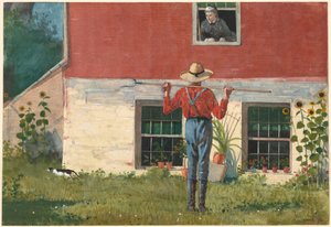 Dans le jardin (Cour rustique)